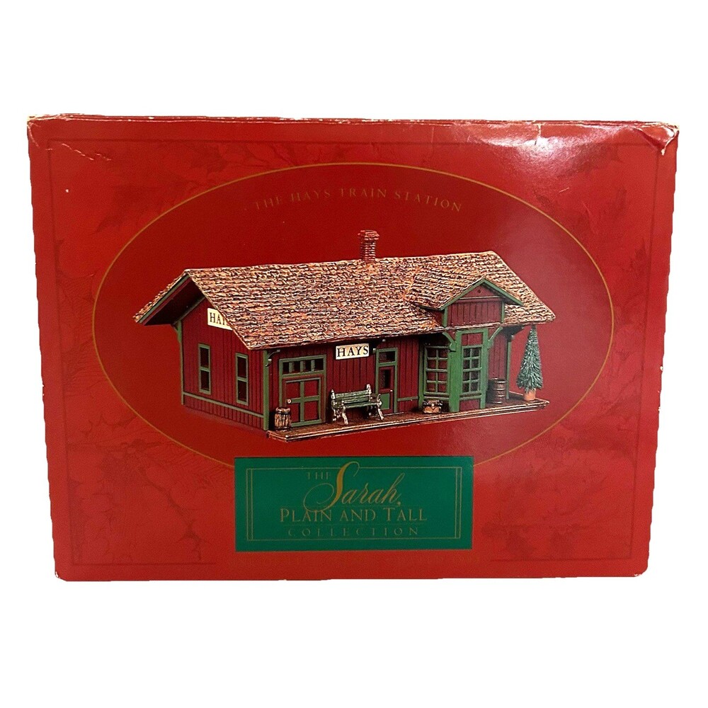 Hallmark The Hays Train Station Sarah Plain and Tall Collection 1994 with Box